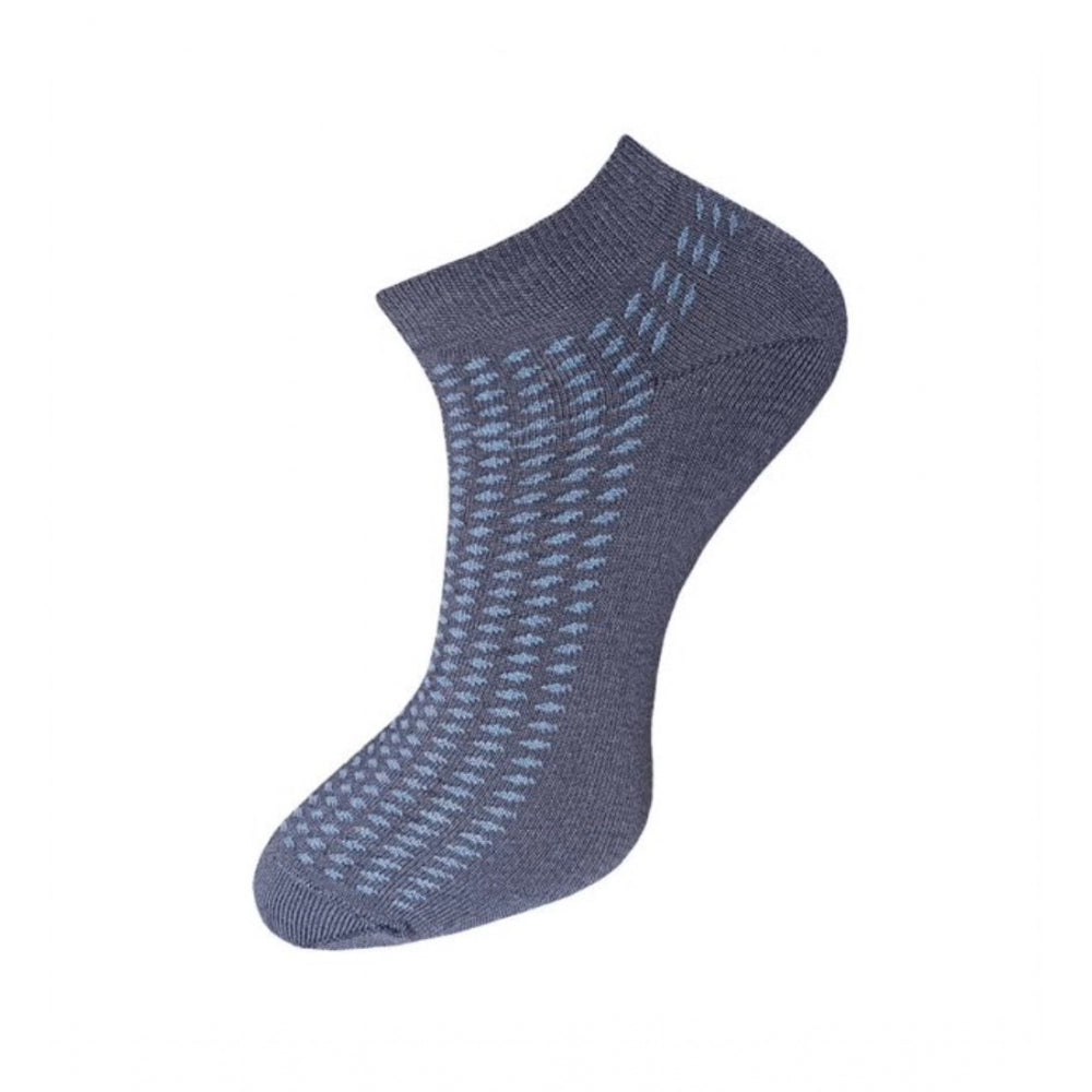 Generic 3_Pair Set Unisex Casual Cotton Printed Ankle Length Socks (Multicolor)